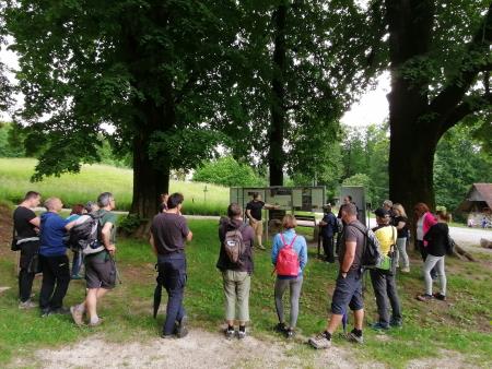 Voden ogled po Zgodovinski poti Planina (vir Visit Postojna) 