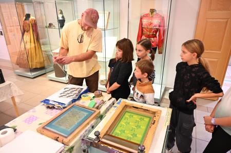 Delavnica sitotiska (foto Ana Čič)