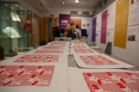 Delavnica sitotiska (foto Ana Čič)