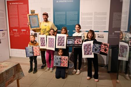 Delavnica sitotiska (foto Ana Čič)