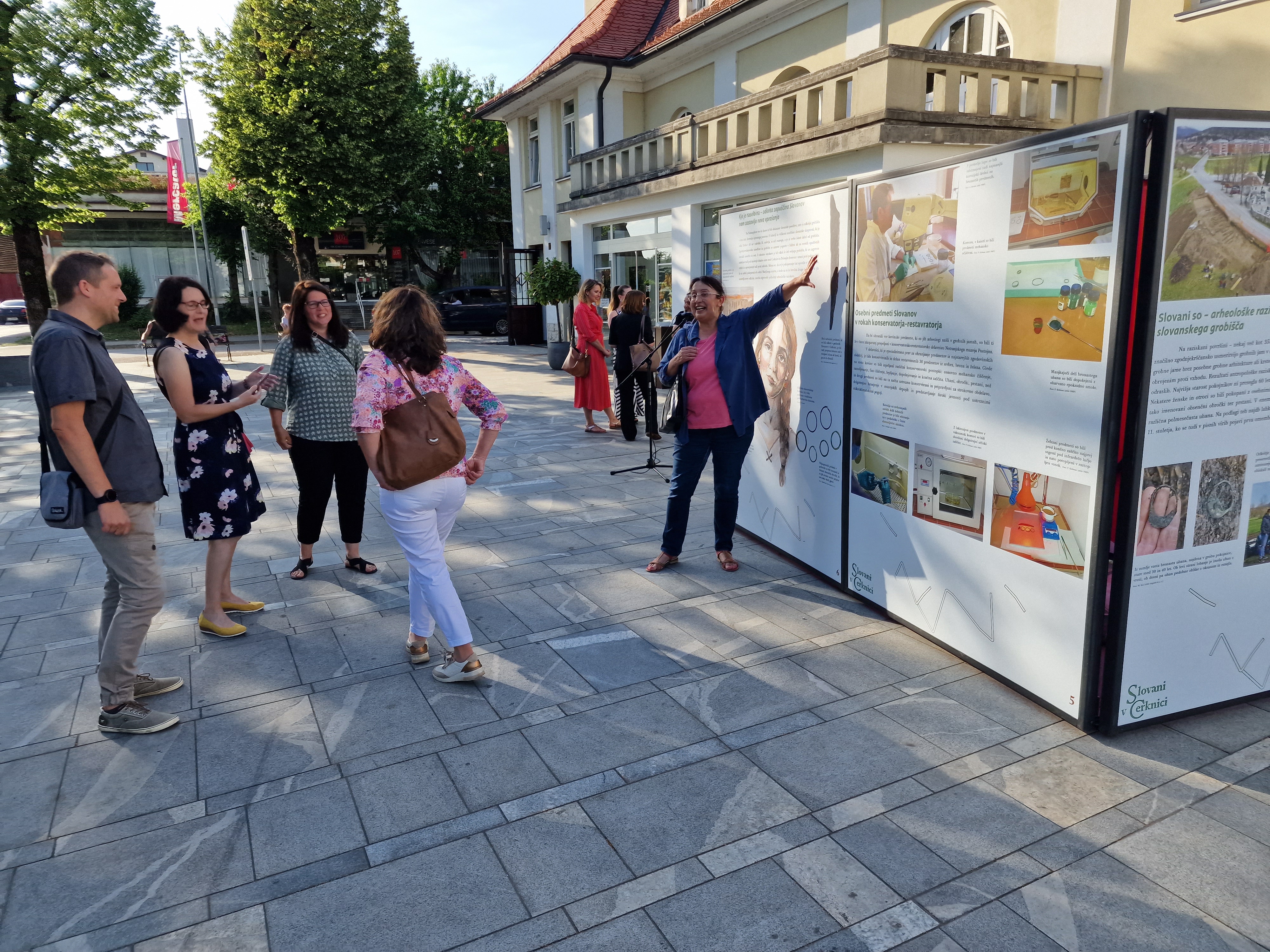 Slovani v Cerknici - otvoritev